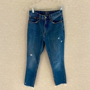 Abercrombie High Rise Mom Jean